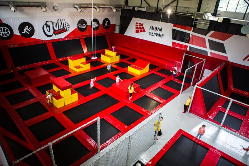 Park Trampolin JumpWorld Katowice